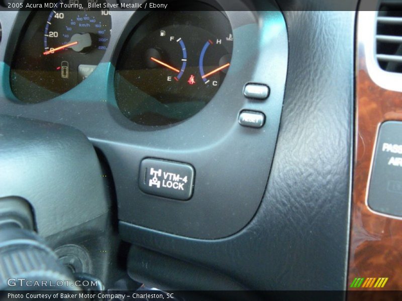 Billet Silver Metallic / Ebony 2005 Acura MDX Touring