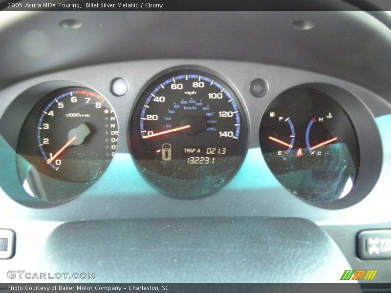 Billet Silver Metallic / Ebony 2005 Acura MDX Touring