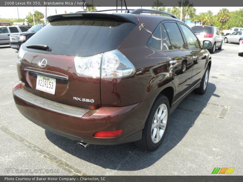 Brandywine Mica / Ivory 2008 Lexus RX 350
