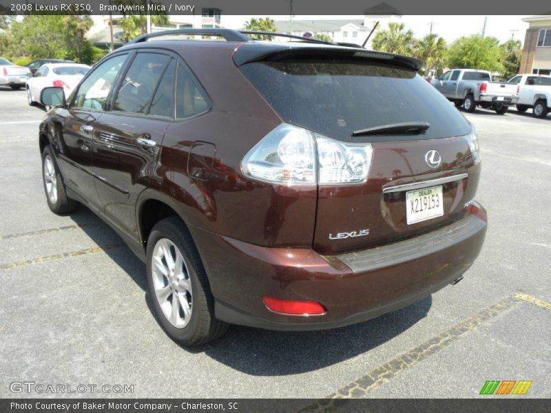 Brandywine Mica / Ivory 2008 Lexus RX 350