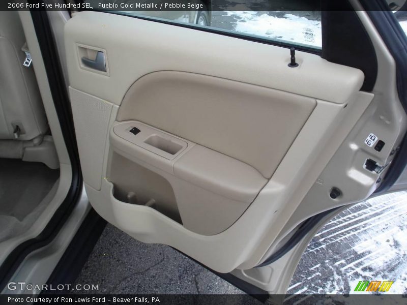Pueblo Gold Metallic / Pebble Beige 2006 Ford Five Hundred SEL