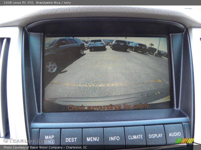 Brandywine Mica / Ivory 2008 Lexus RX 350