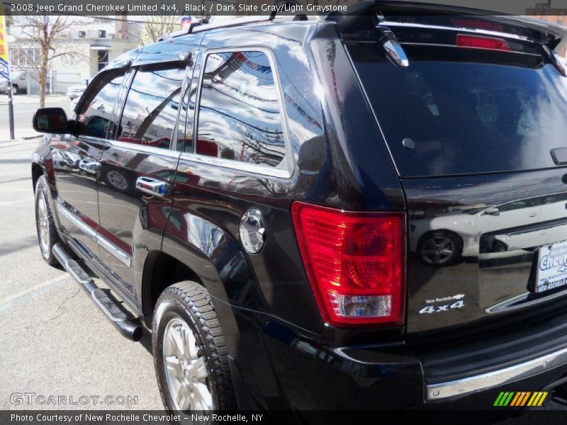 Black / Dark Slate Gray/Light Graystone 2008 Jeep Grand Cherokee Limited 4x4