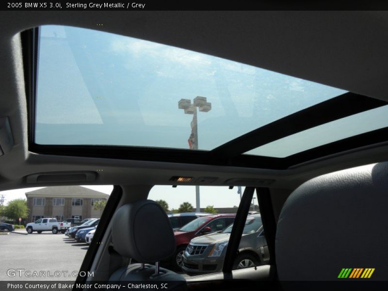 Sterling Grey Metallic / Grey 2005 BMW X5 3.0i