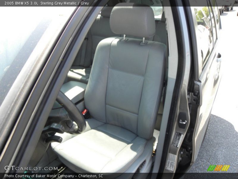 Sterling Grey Metallic / Grey 2005 BMW X5 3.0i