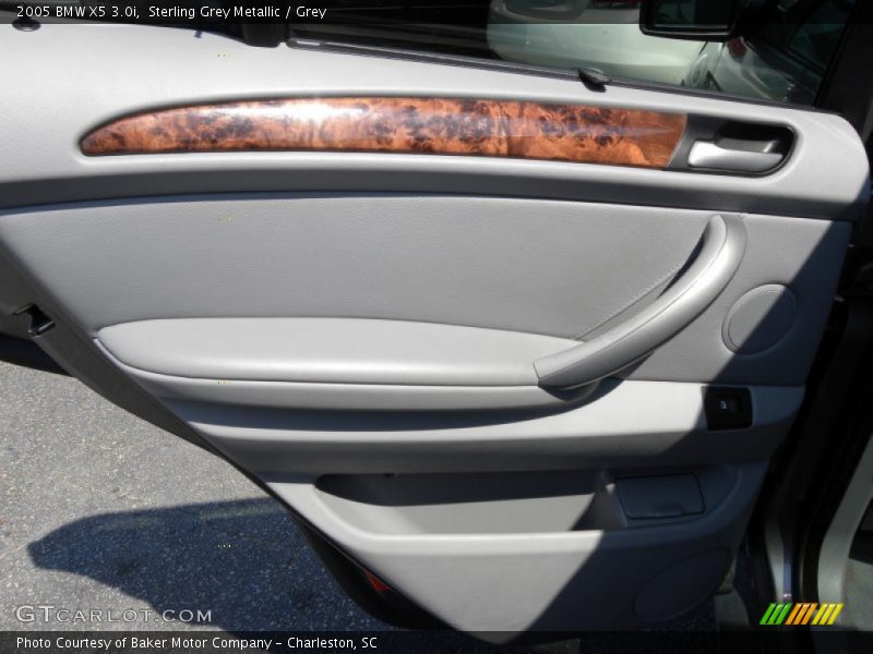Sterling Grey Metallic / Grey 2005 BMW X5 3.0i