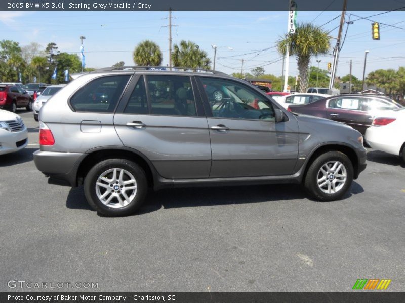 Sterling Grey Metallic / Grey 2005 BMW X5 3.0i