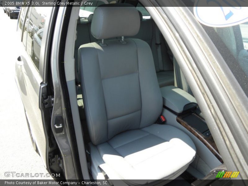 Sterling Grey Metallic / Grey 2005 BMW X5 3.0i
