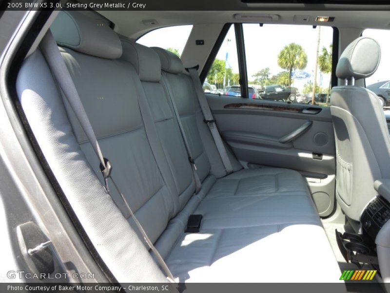 Sterling Grey Metallic / Grey 2005 BMW X5 3.0i