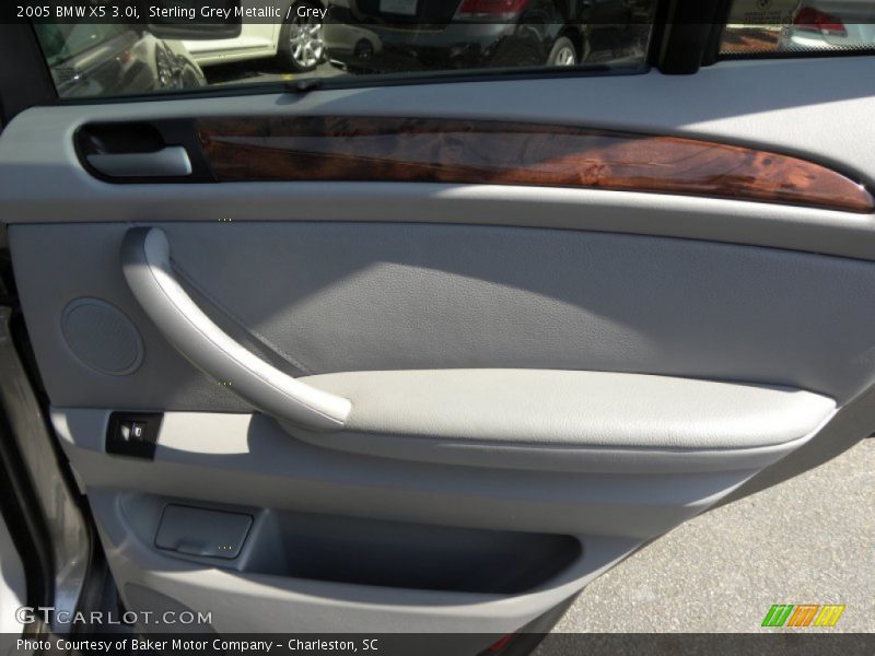 Sterling Grey Metallic / Grey 2005 BMW X5 3.0i