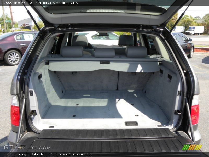 Sterling Grey Metallic / Grey 2005 BMW X5 3.0i
