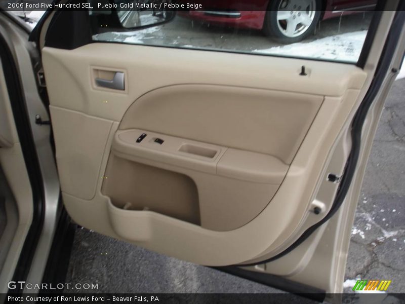 Pueblo Gold Metallic / Pebble Beige 2006 Ford Five Hundred SEL