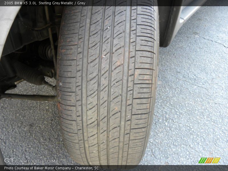 Sterling Grey Metallic / Grey 2005 BMW X5 3.0i