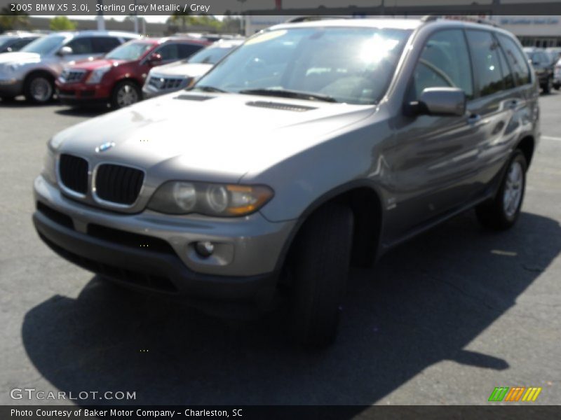 Sterling Grey Metallic / Grey 2005 BMW X5 3.0i