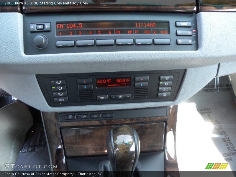 Sterling Grey Metallic / Grey 2005 BMW X5 3.0i