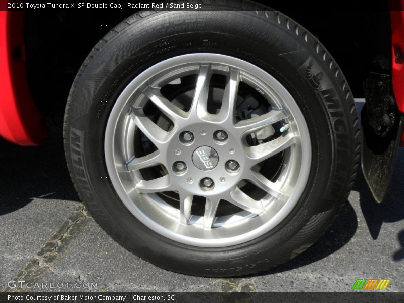 Radiant Red / Sand Beige 2010 Toyota Tundra X-SP Double Cab