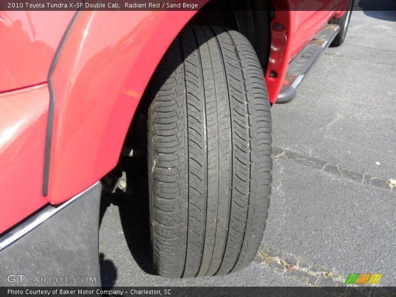 Radiant Red / Sand Beige 2010 Toyota Tundra X-SP Double Cab
