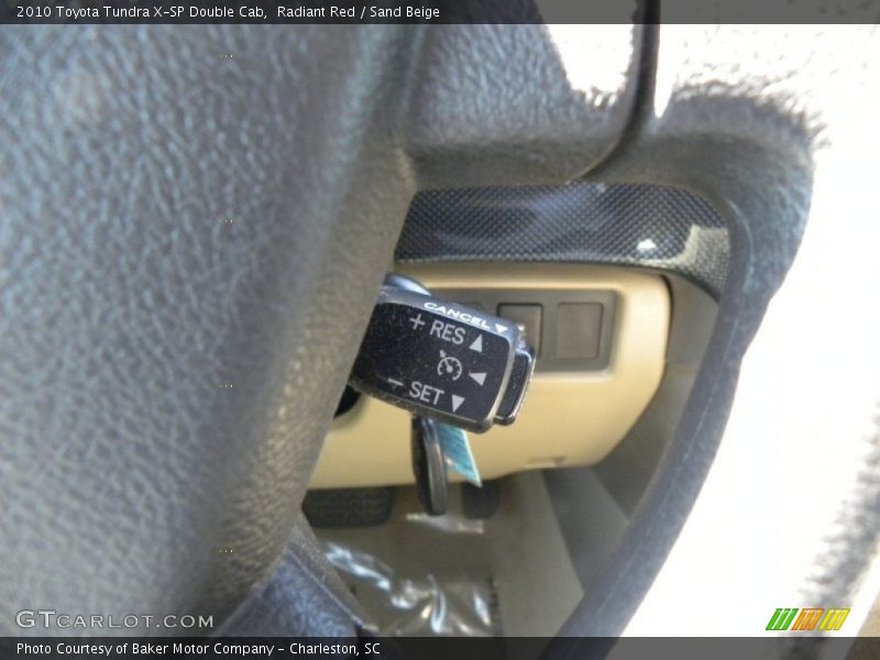 Radiant Red / Sand Beige 2010 Toyota Tundra X-SP Double Cab