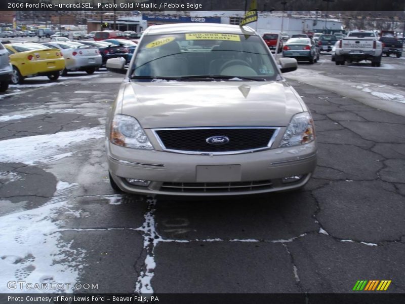 Pueblo Gold Metallic / Pebble Beige 2006 Ford Five Hundred SEL