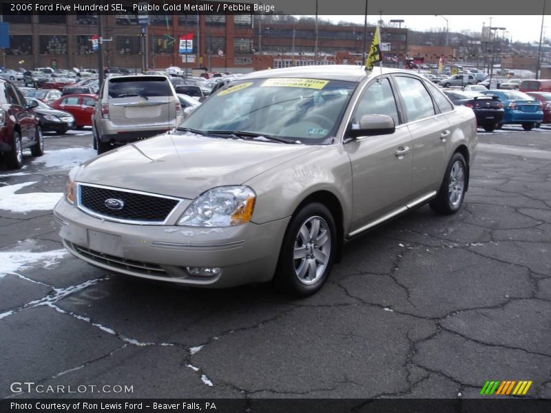 Pueblo Gold Metallic / Pebble Beige 2006 Ford Five Hundred SEL