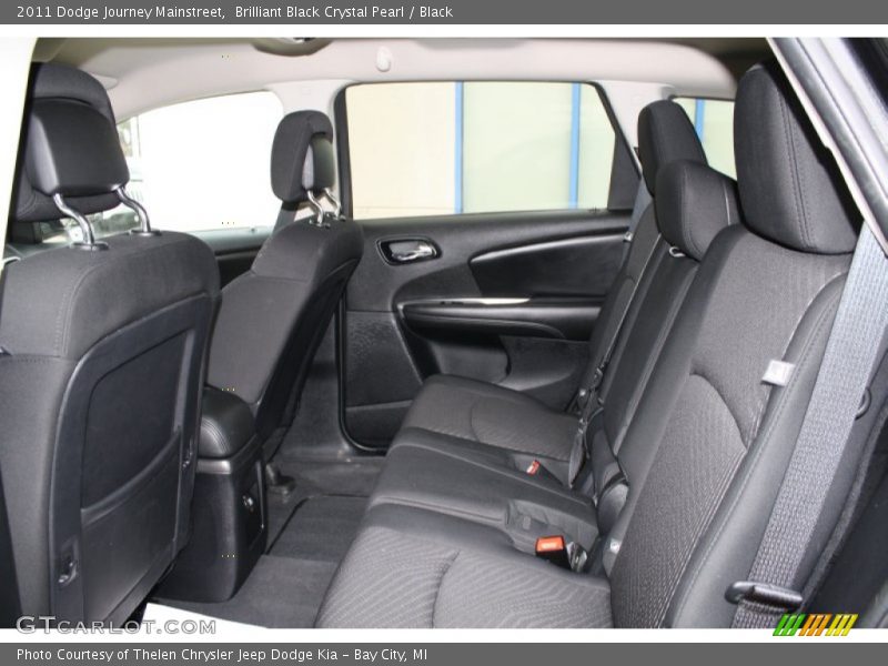 Brilliant Black Crystal Pearl / Black 2011 Dodge Journey Mainstreet