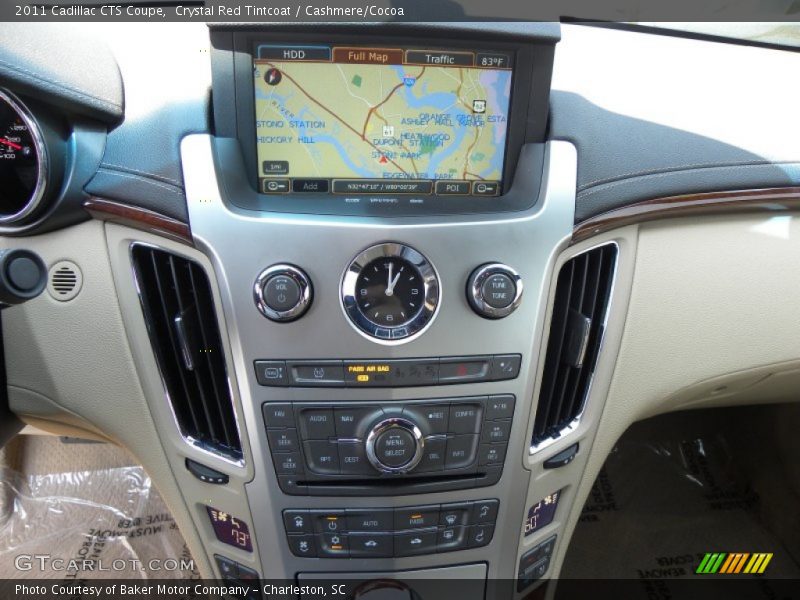 Crystal Red Tintcoat / Cashmere/Cocoa 2011 Cadillac CTS Coupe