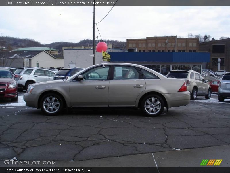 Pueblo Gold Metallic / Pebble Beige 2006 Ford Five Hundred SEL