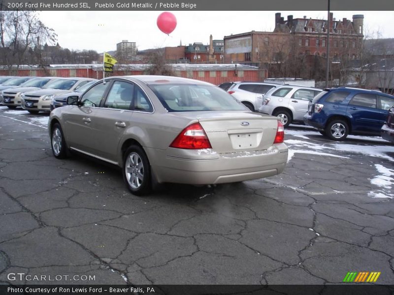Pueblo Gold Metallic / Pebble Beige 2006 Ford Five Hundred SEL