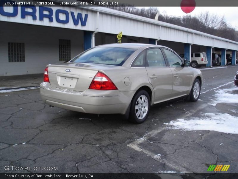Pueblo Gold Metallic / Pebble Beige 2006 Ford Five Hundred SEL