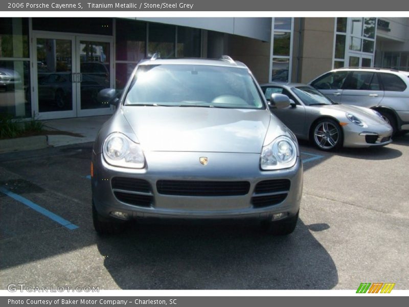 Titanium Metallic / Stone/Steel Grey 2006 Porsche Cayenne S