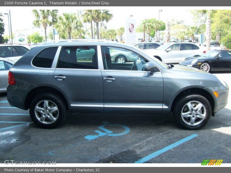 Titanium Metallic / Stone/Steel Grey 2006 Porsche Cayenne S