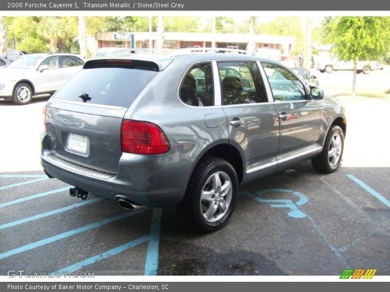 Titanium Metallic / Stone/Steel Grey 2006 Porsche Cayenne S