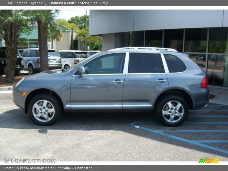 Titanium Metallic / Stone/Steel Grey 2006 Porsche Cayenne S
