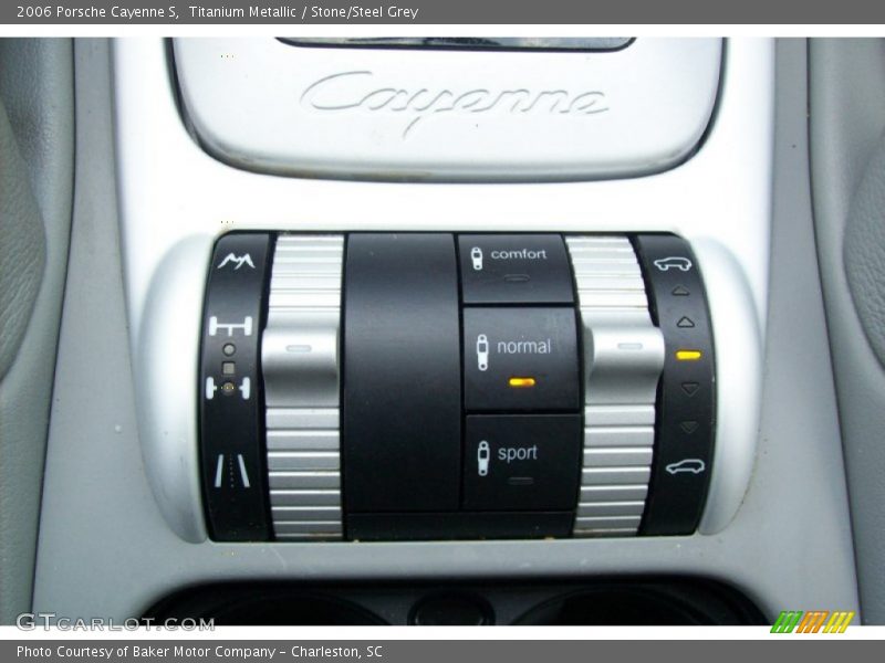 Controls of 2006 Cayenne S
