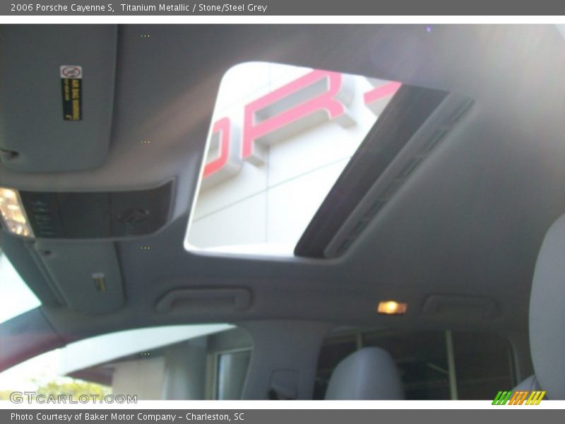 Titanium Metallic / Stone/Steel Grey 2006 Porsche Cayenne S