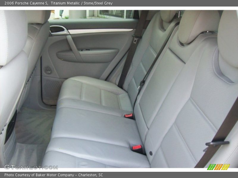 Titanium Metallic / Stone/Steel Grey 2006 Porsche Cayenne S