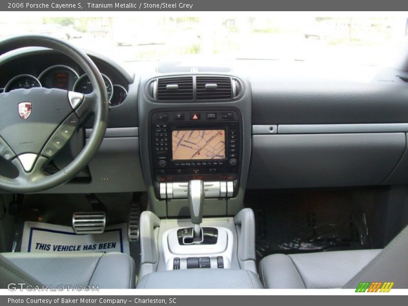 Titanium Metallic / Stone/Steel Grey 2006 Porsche Cayenne S