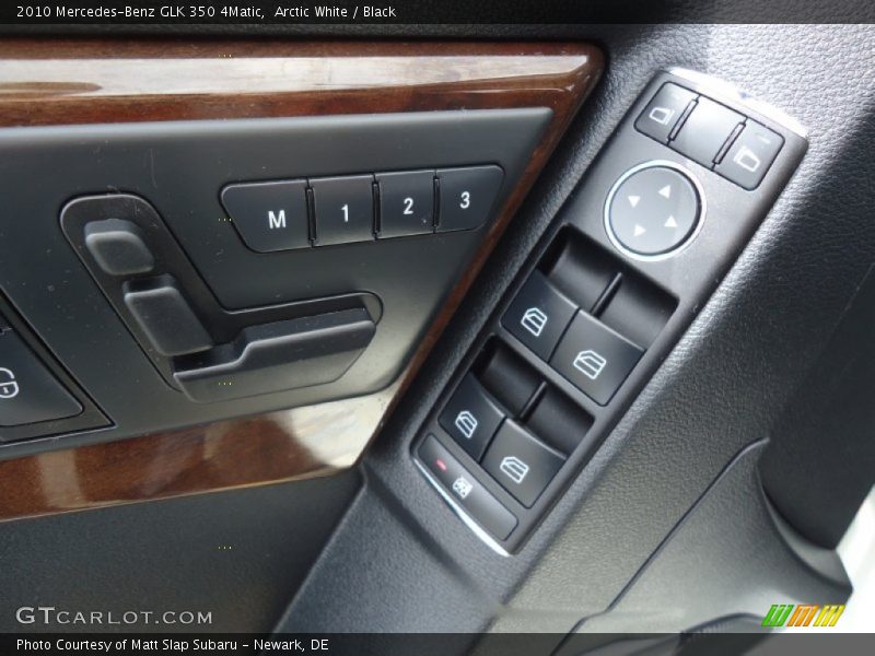 Arctic White / Black 2010 Mercedes-Benz GLK 350 4Matic