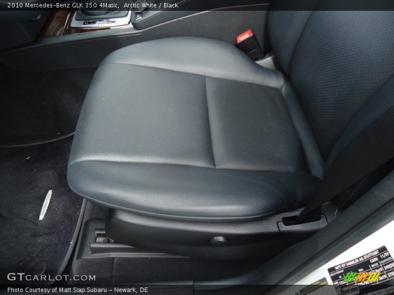 Arctic White / Black 2010 Mercedes-Benz GLK 350 4Matic