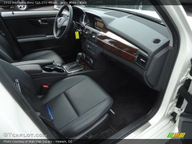 Arctic White / Black 2010 Mercedes-Benz GLK 350 4Matic