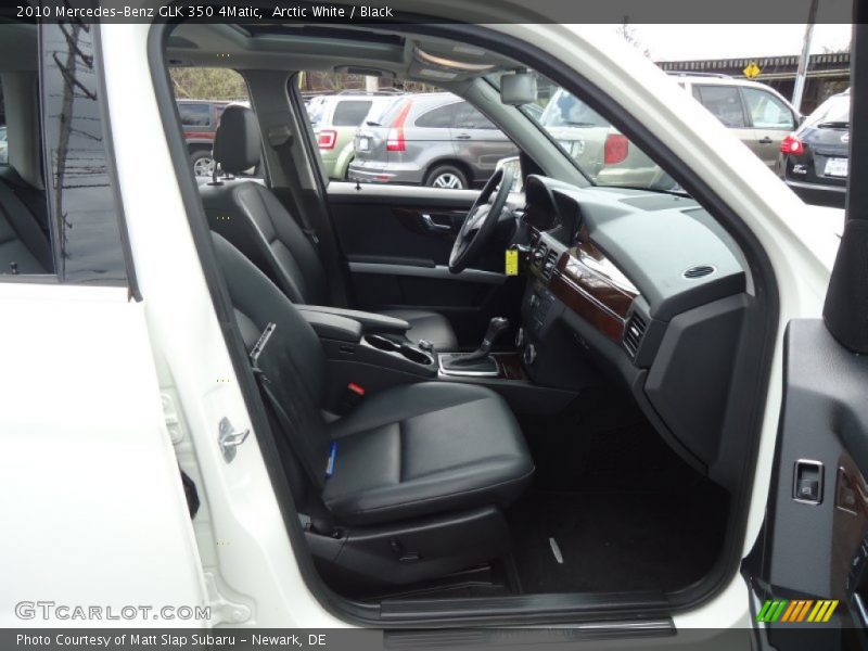 Arctic White / Black 2010 Mercedes-Benz GLK 350 4Matic