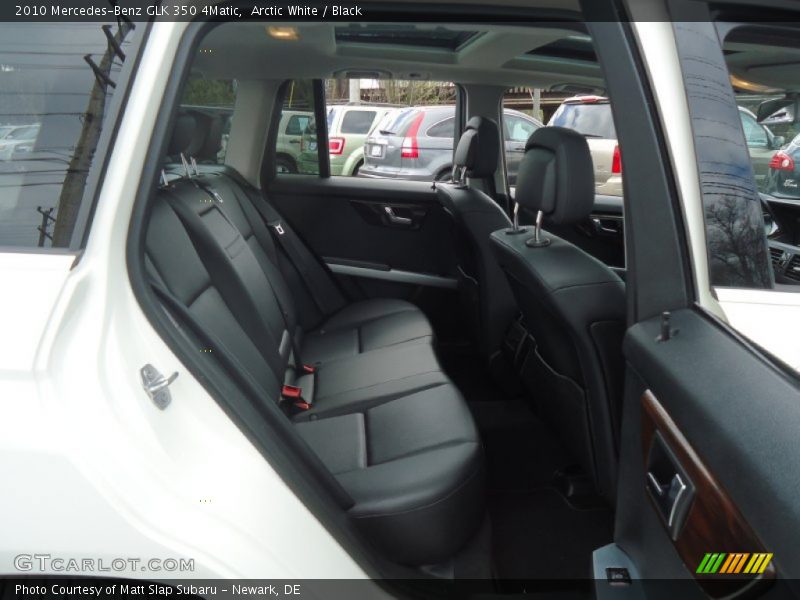 Arctic White / Black 2010 Mercedes-Benz GLK 350 4Matic
