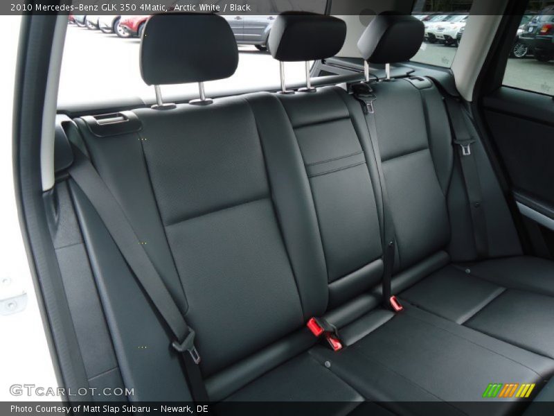 Arctic White / Black 2010 Mercedes-Benz GLK 350 4Matic
