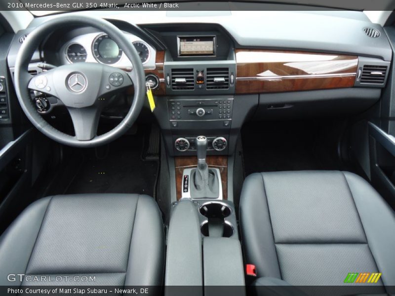 Arctic White / Black 2010 Mercedes-Benz GLK 350 4Matic
