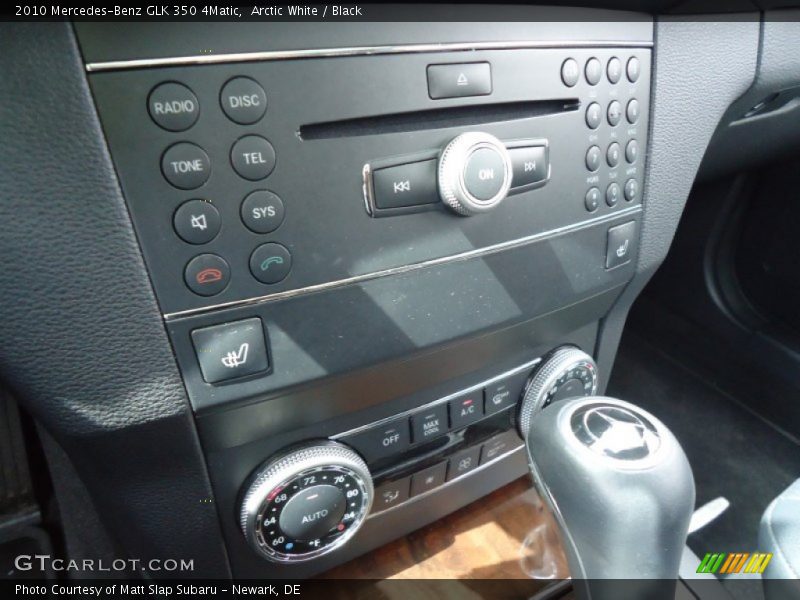 Arctic White / Black 2010 Mercedes-Benz GLK 350 4Matic
