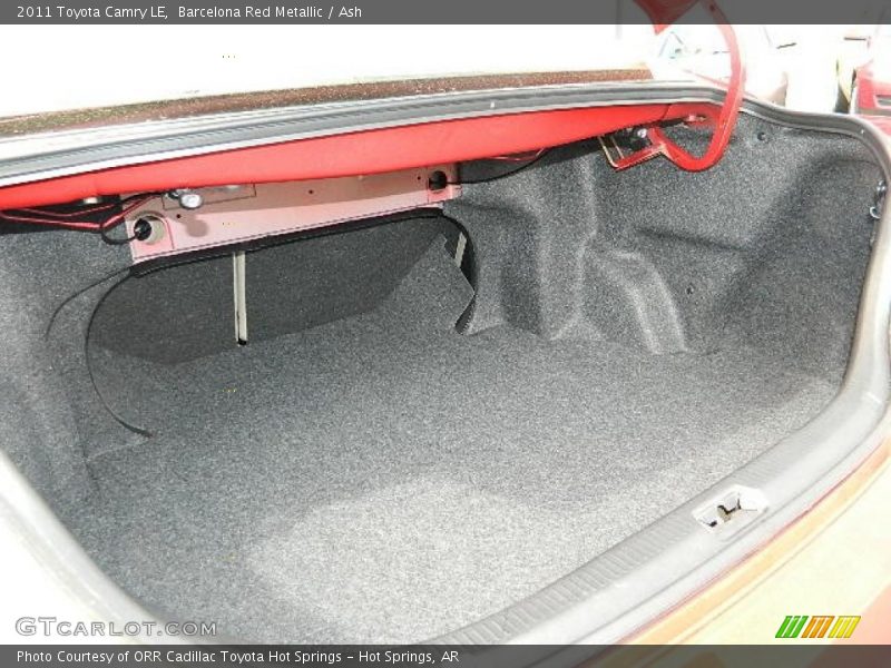 Barcelona Red Metallic / Ash 2011 Toyota Camry LE