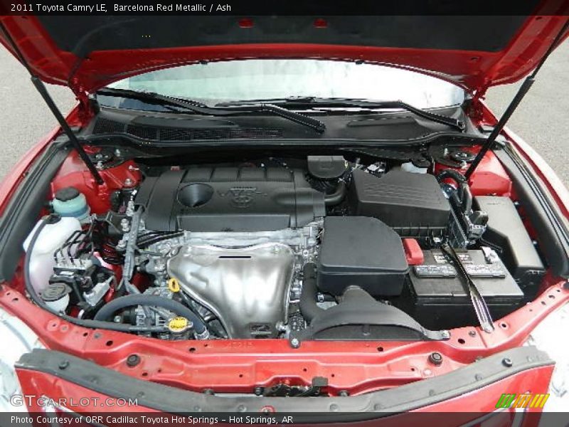Barcelona Red Metallic / Ash 2011 Toyota Camry LE