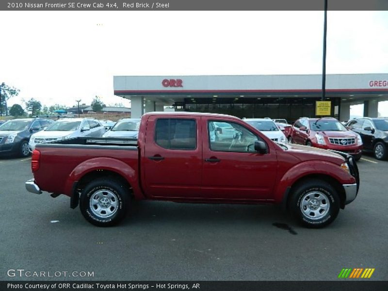 Red Brick / Steel 2010 Nissan Frontier SE Crew Cab 4x4