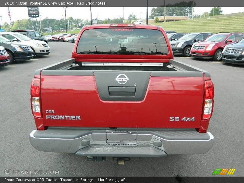 Red Brick / Steel 2010 Nissan Frontier SE Crew Cab 4x4