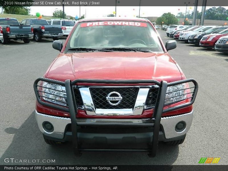 Red Brick / Steel 2010 Nissan Frontier SE Crew Cab 4x4